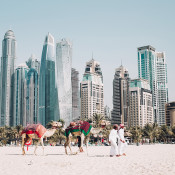 Shoppen und Sonnenbaden in Dubai